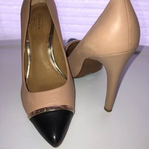 Coach high heels womens ladies shoes size 7B